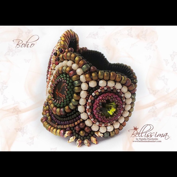 Handmade statement necklace and bracelet - Picture 5 of 5